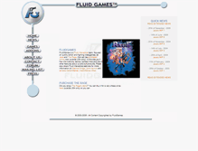 Tablet Screenshot of fluidgames.net